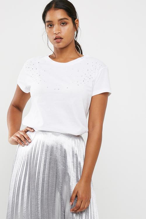 Embellished tee
