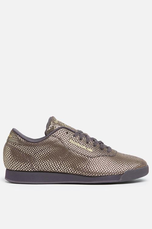 Princess embossed suede