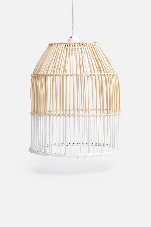 Natural woven pendant