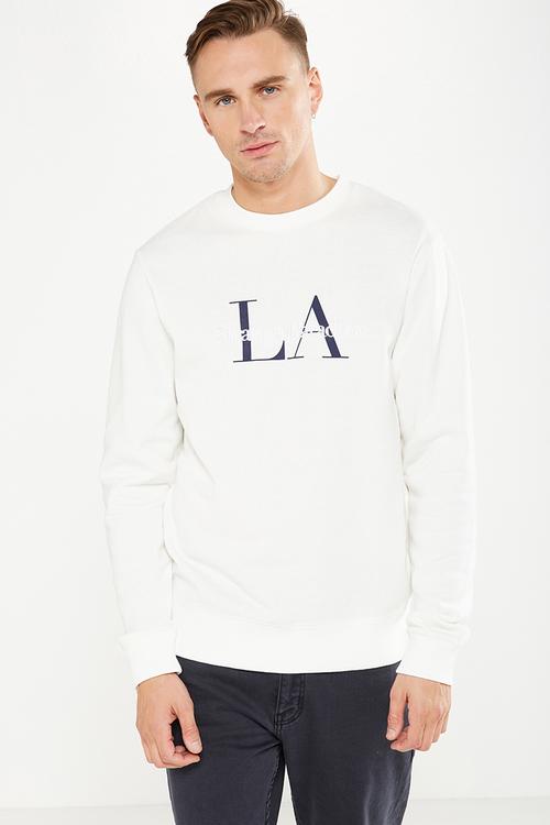 Crew fleece top