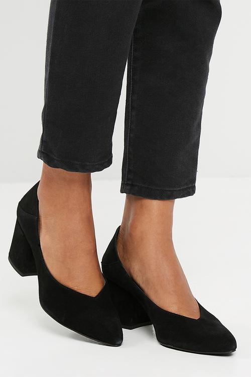 Asta leather pump