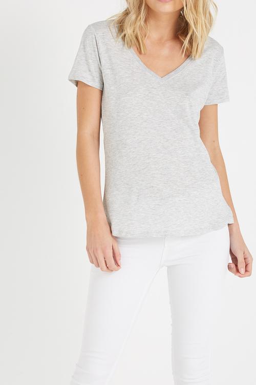 The deep v tee