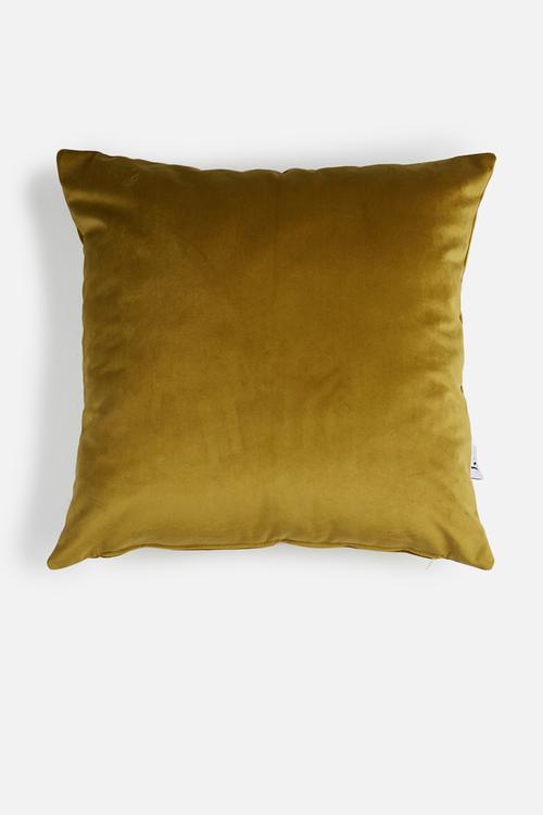 Magical cushion cover - mustard
