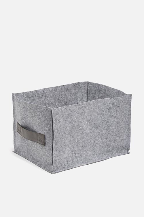 Felt storage bin
