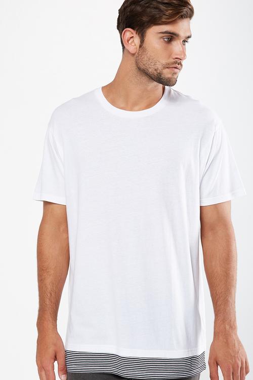 Double block tee