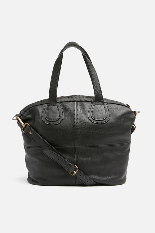 Katie leather tote
