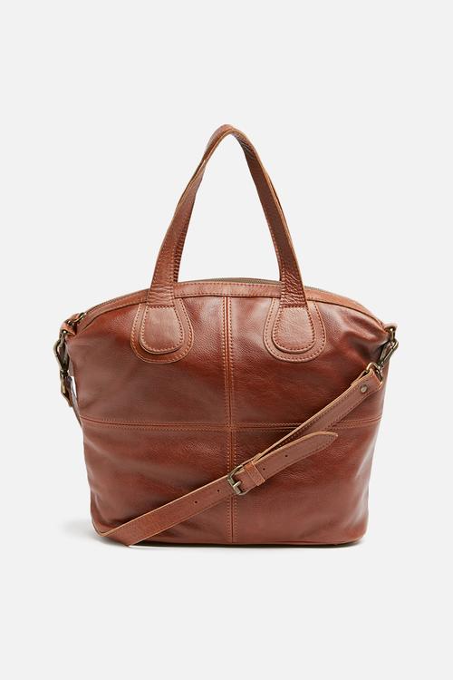 Katie leather tote