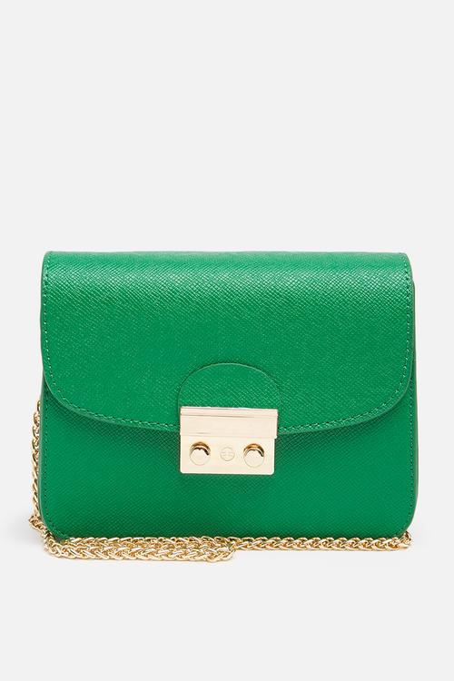 Kris cross body bag - green