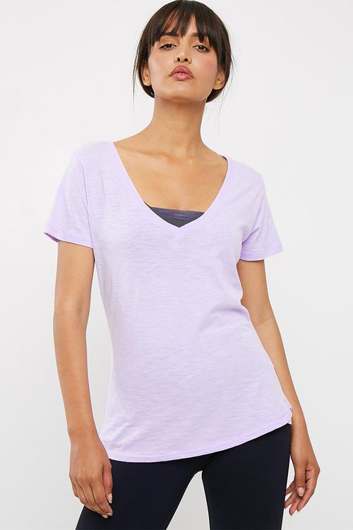 The deep v tee
