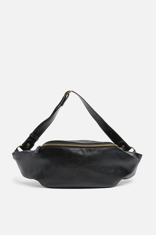 Max waist belt bag - black