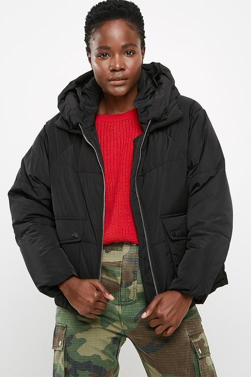 Gina oversized nylon jacket