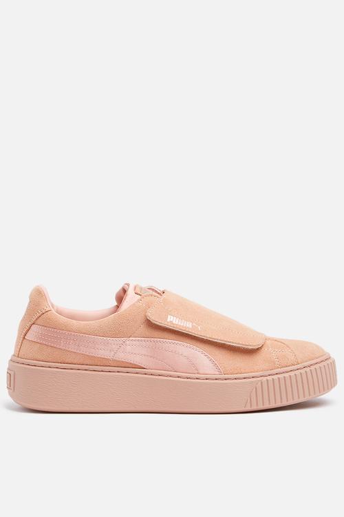 Platform Strap Satin