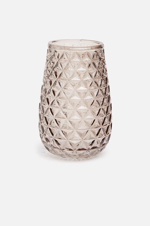 Diamond cut vase