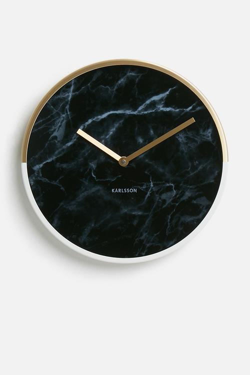 Marble delight clock