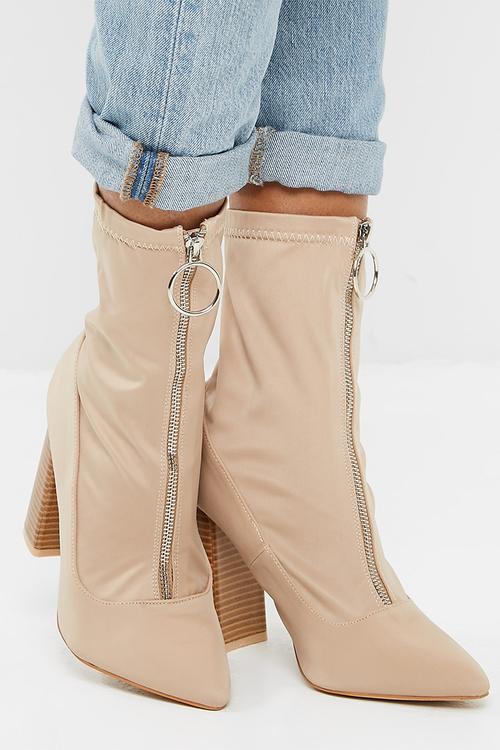 Sceptic zip front ankle boot