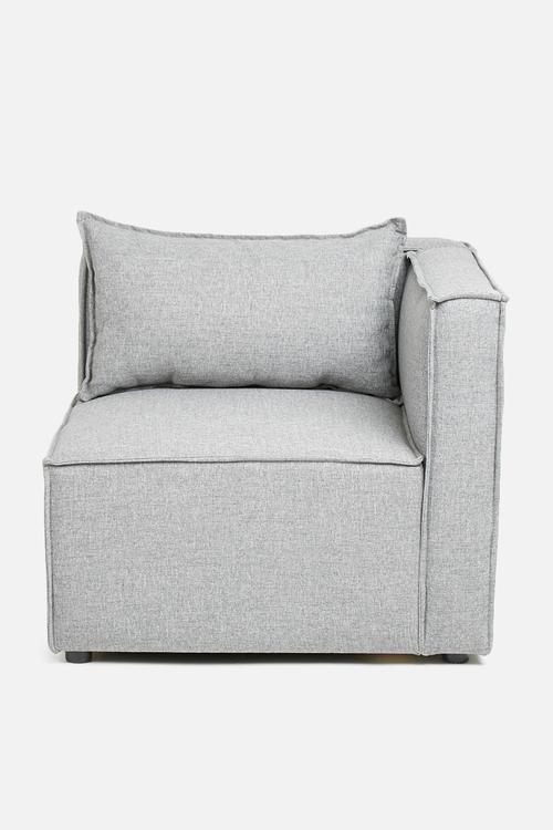 Modular corner unit - grey