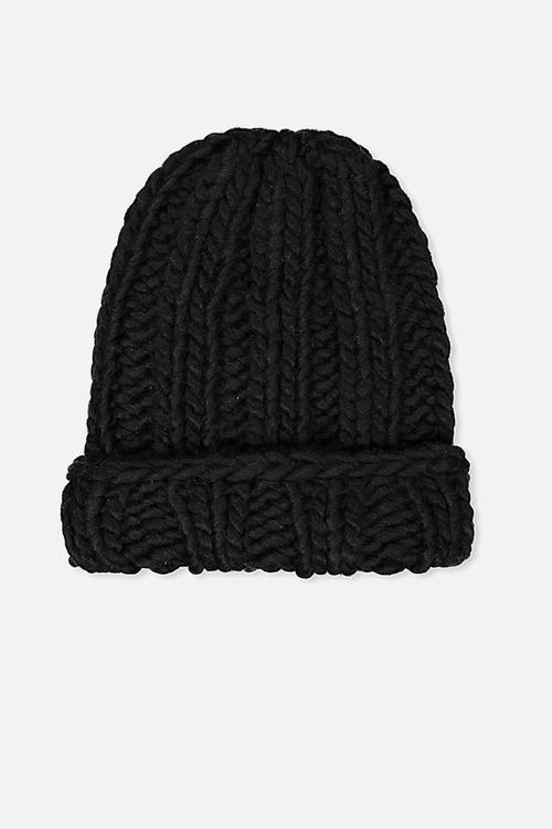 Lazy days rib beanie