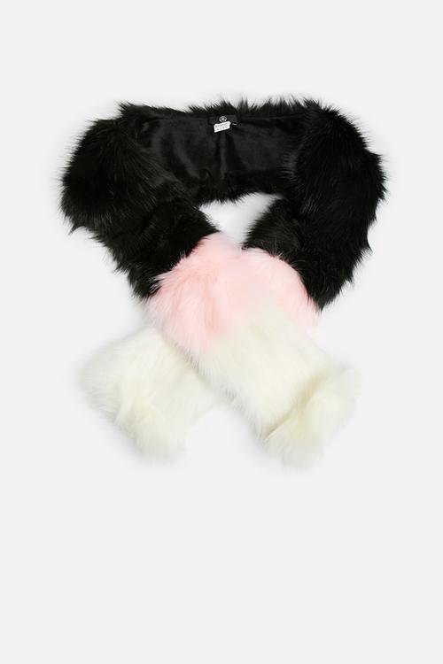 Faux fur scarf