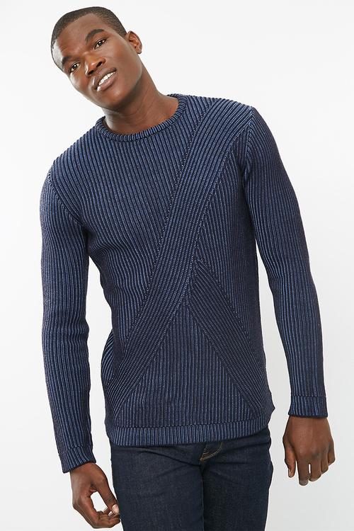Chunky textured pullover