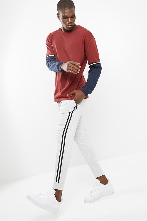Slim taped sweatpants