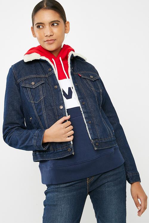 Original sherpa trucker jacket