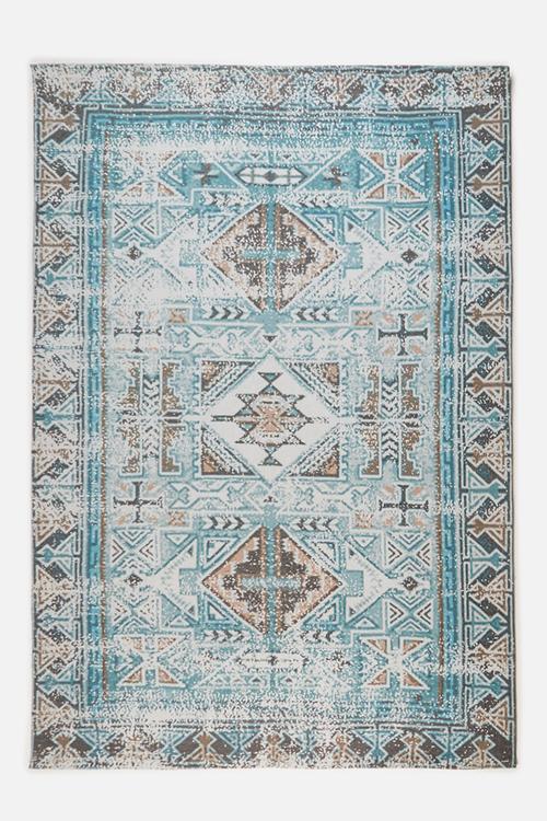 Cassius printed jacquard rug
