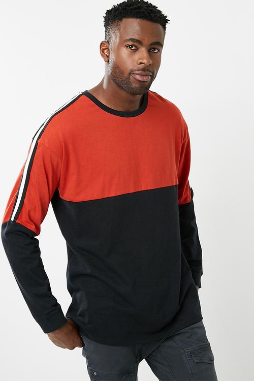 Taped oversized tee