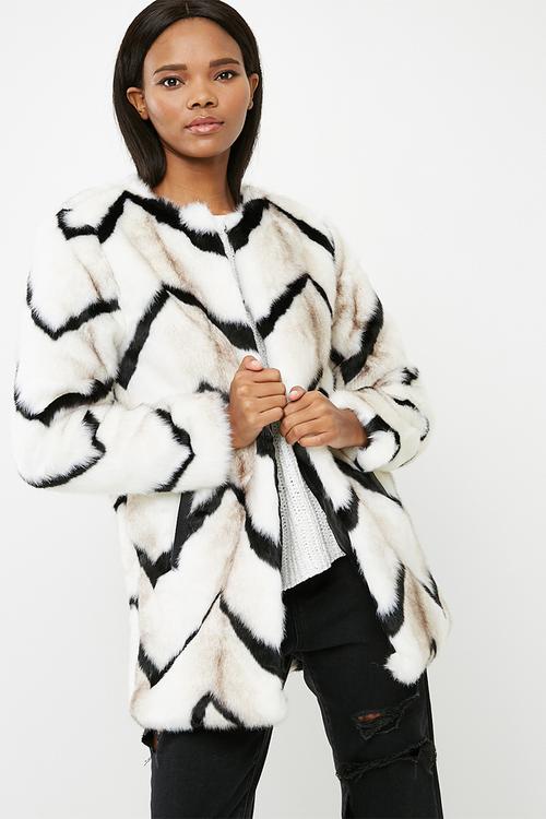 Bailey faux fur coat