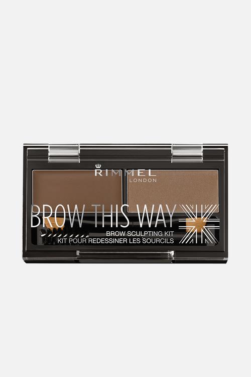 Brow This Way Eyebrow Sculpting Kit - Mid Brown