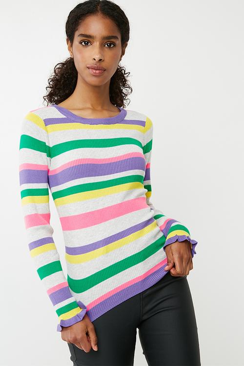 Andie long sleeve pullover knit