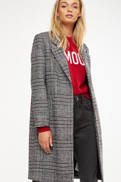 Mid length coat