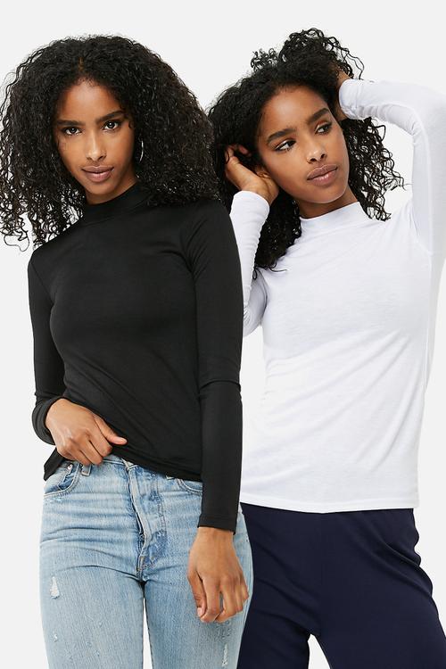 2 pack turtle neck top