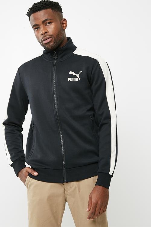 T7 jacket inserts suede full zip