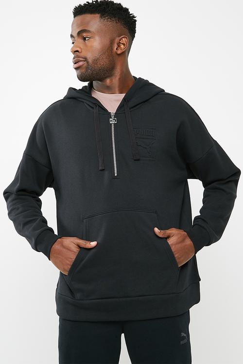 Archive embossed hoodie