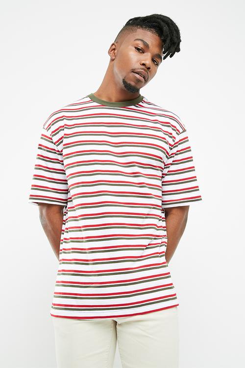 Ringer boxy tee