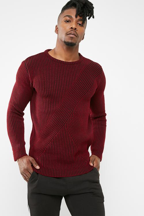 Chunky textured pullover
