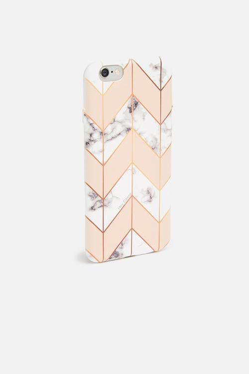 Blush rush phone cover