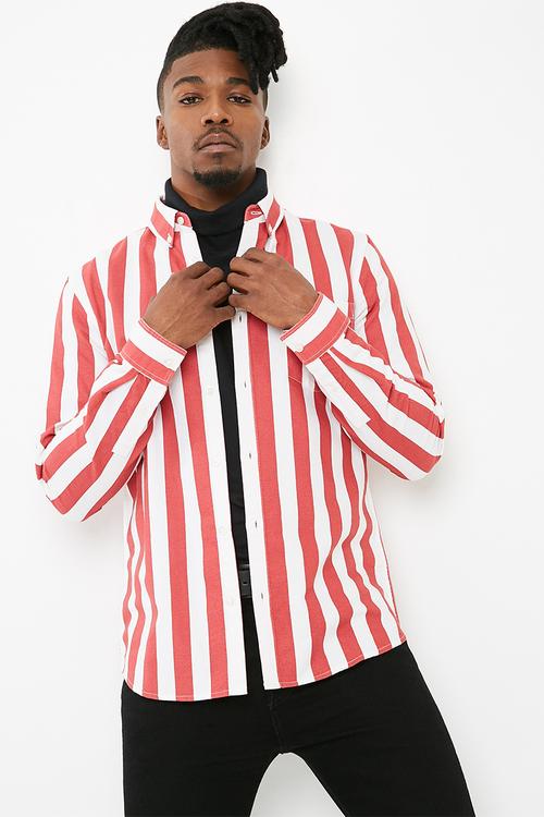 Bold long sleeve stripe shirt