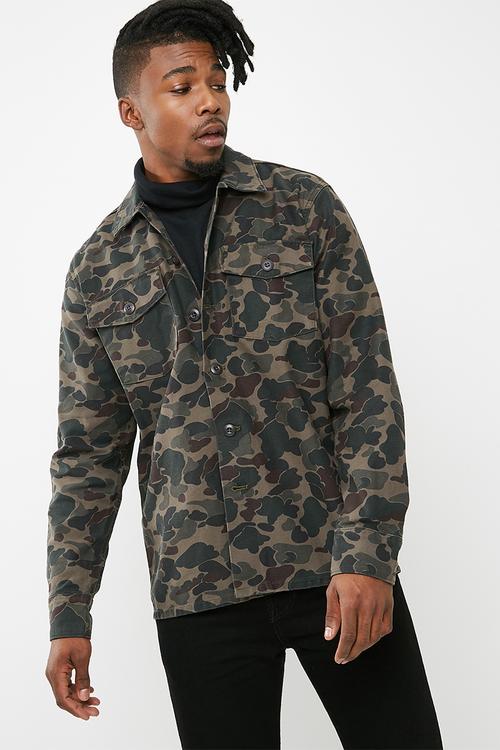 Military shacket