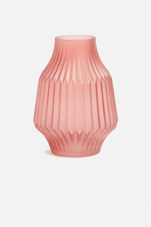Stripes vase - pink 