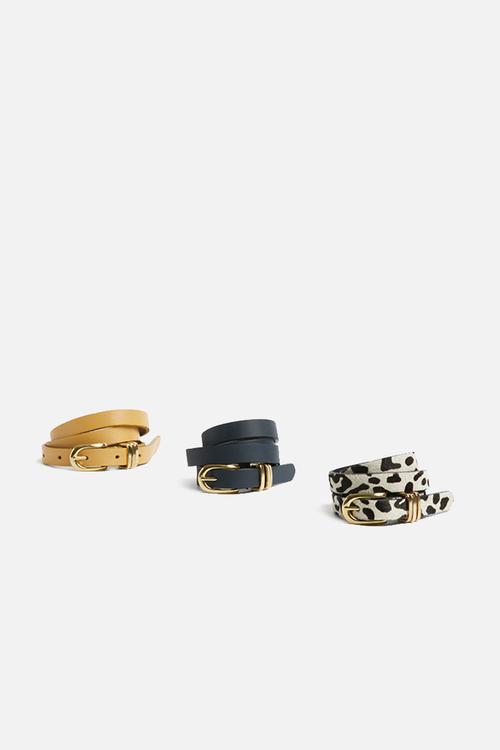 Assorted belt set - 3 pack 