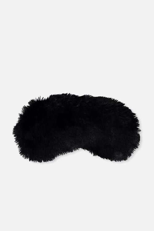 Plush eye mask