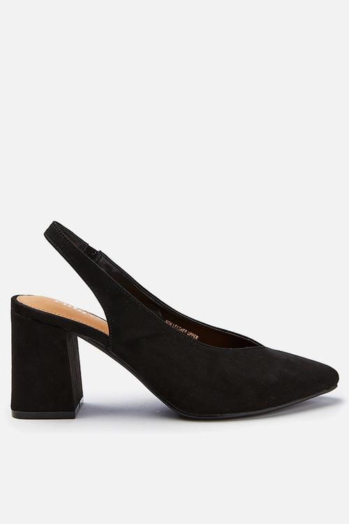 Davis block heel - black