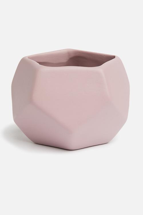 Hex mini vase - lilac