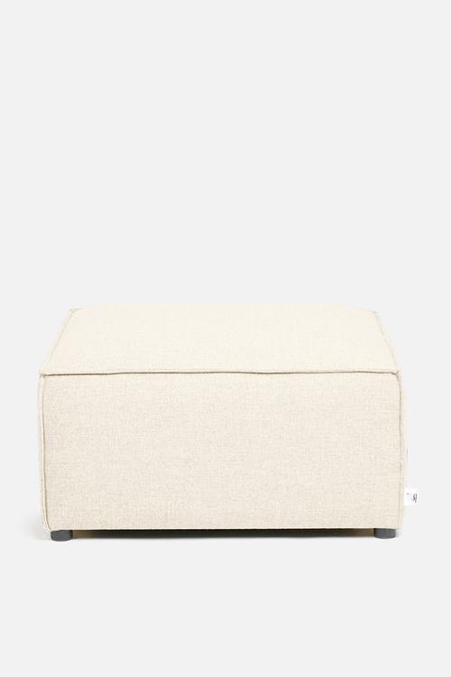 Modular ottoman - natural 