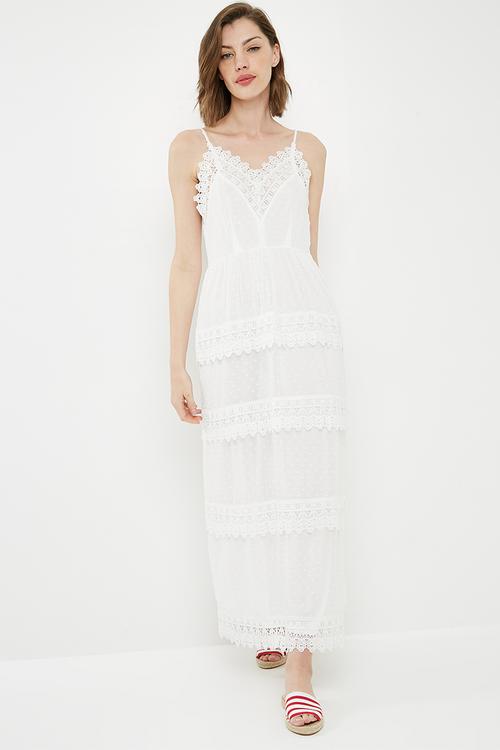 Ruth dress - white