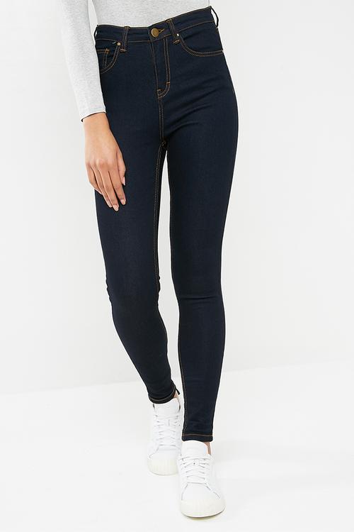 Hi rise skinny - blue