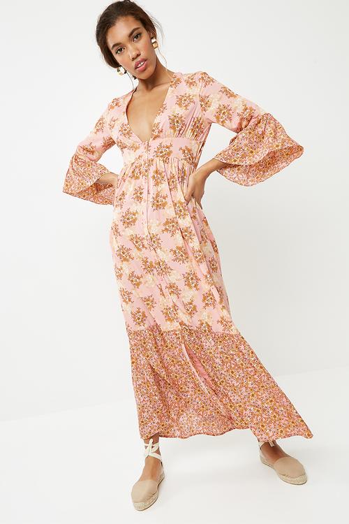 Eavis maxi dress - multi