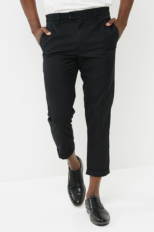 Trousers - black 