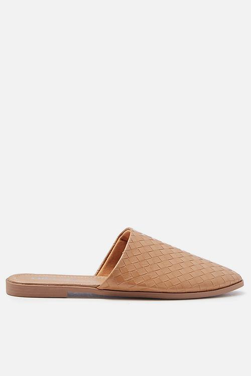 Charlotte soft mule -brown 